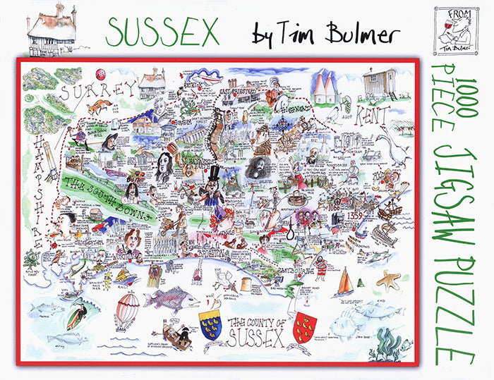 SUSSEX Jigsaw – Tim Bulmer | Humorous Cartoons for all occasions