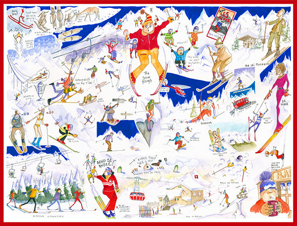 SKIING Jigsaw