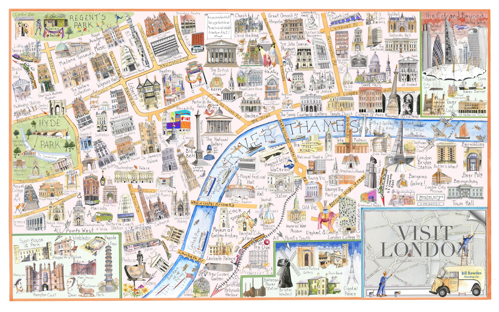 MAP OF LONDON