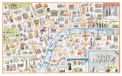 MAP OF LONDON