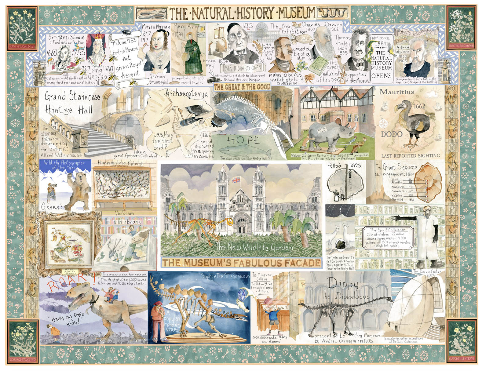 NATURAL HISTORY MUSEUM LONDON Jigsaw