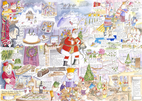 CHRISTMAS Giclée Print limited edition of 300