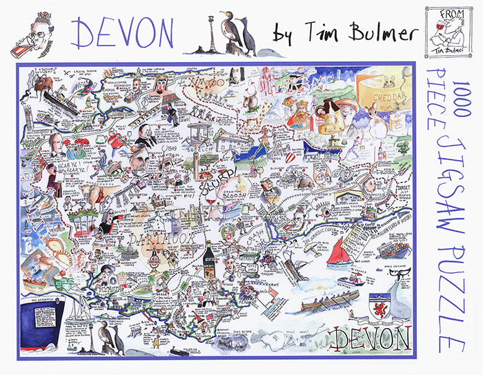 Tim Bulmer DEVON Jigsaw – Tim Bulmer | Humorous Cartoons for all occasions signed ...