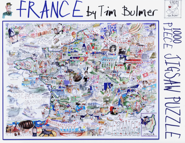 Tim Bulmer FRANCE Jigsaw – Tim Bulmer | Humorous Cartoons for all occasions signed ...