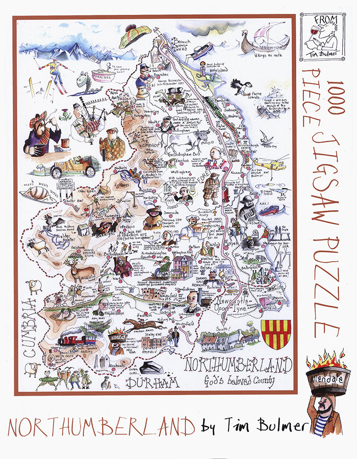 NORTHUMBERLAND Jigsaw