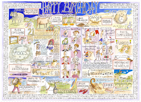 Happy Birthday Giclée Print