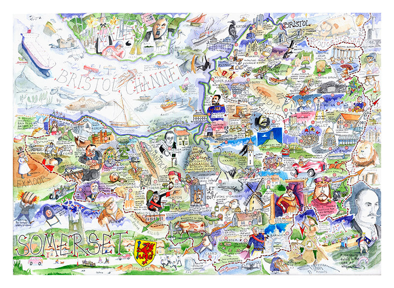 SOMERSET Jigsaw – Tim Bulmer | Humorous Cartoons for all occasions