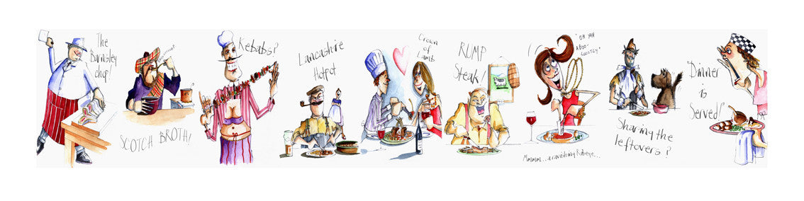 WHAT’S COOKING? (limited edition of 250) – Tim Bulmer | Humorous ...