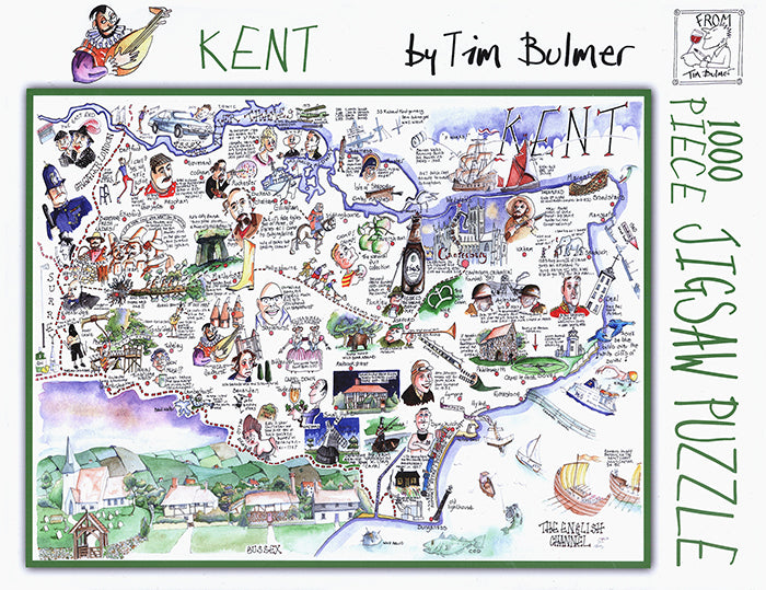 Tim Bulmer KENT Jigsaw – Tim Bulmer | Humorous Cartoons for all occasions signed ...