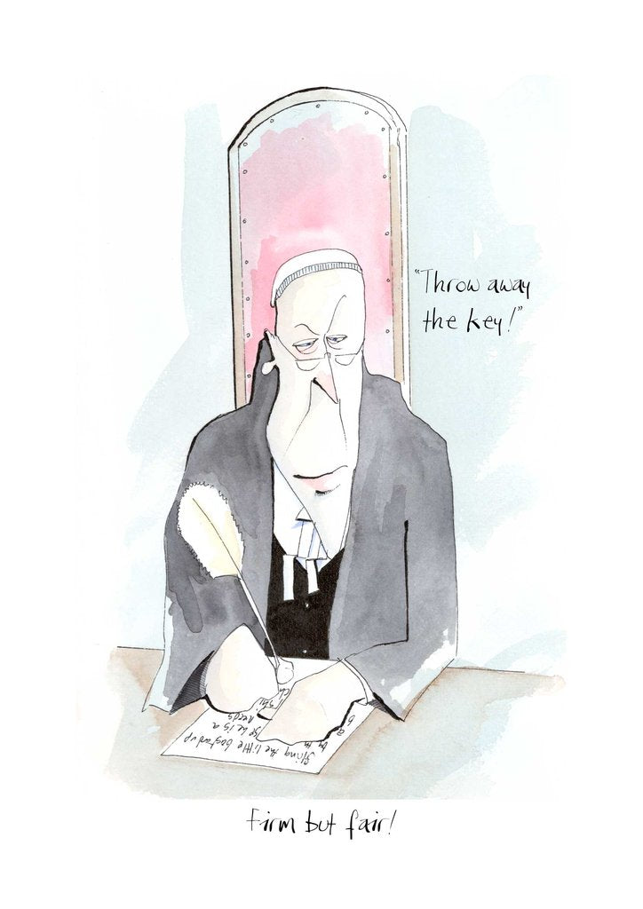 Firm but Fair – Tim Bulmer | Humorous Cartoons for all occasions signed ...
