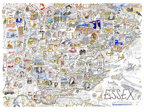 MAP OF ESSEX