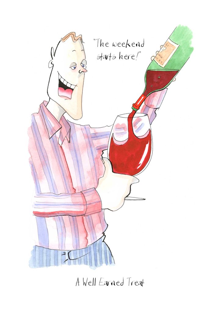 Tim Bulmer A Well Earned Treat – Tim Bulmer | Humorous Cartoons for all occasions ...